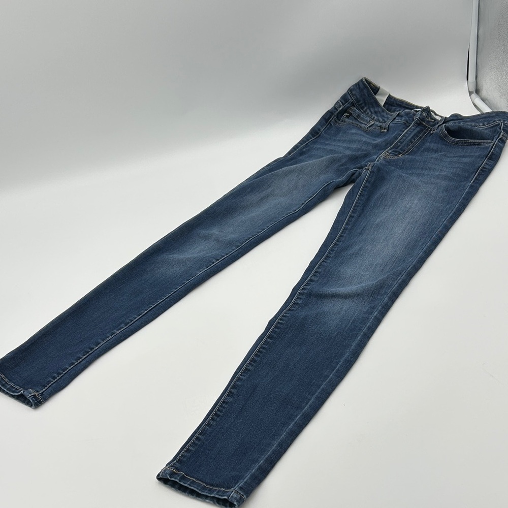 KanCan LA Blue Denim Jeans 25 Women's Dark Wash Slim Fit Everyday Casual